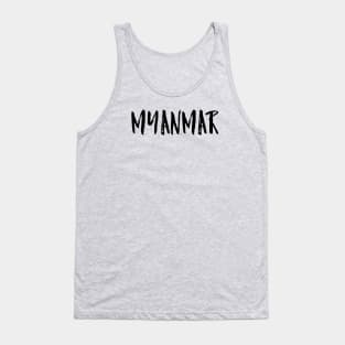 Myanmar Tank Top